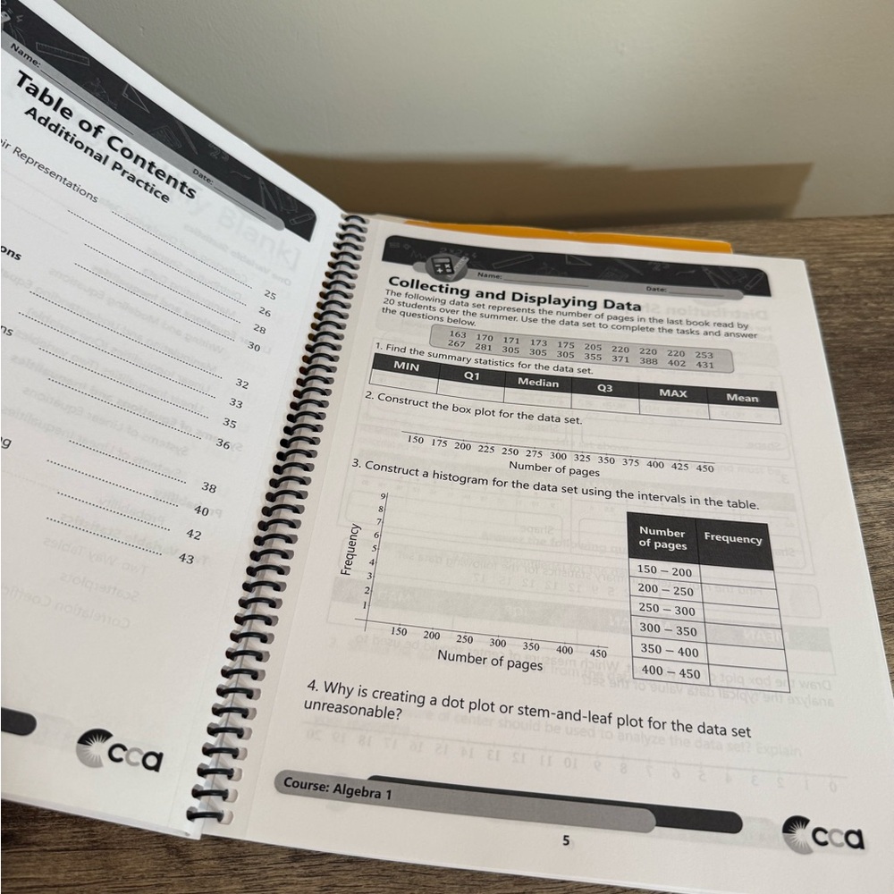 Algebra 1 Practice Books Texas Instruments Scientific Calculator Homeschool - Picture 8 of 16